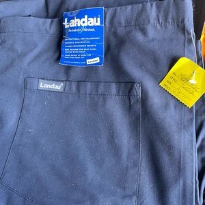Landau navy blue nursing scrub pants